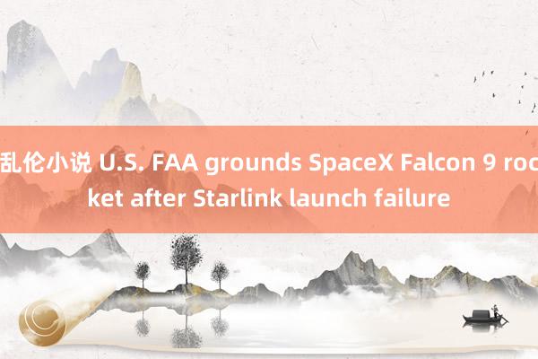 乱伦小说 U.S. FAA grounds SpaceX Falcon 9 rocket after Starlink launch failure