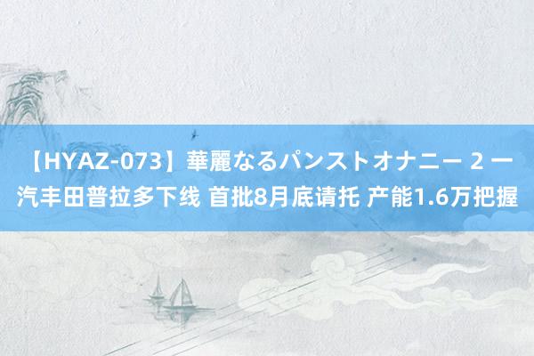 【HYAZ-073】華麗なるパンストオナニー 2 一汽丰田普拉多下线 首批8月底请托 产能1.6万把握