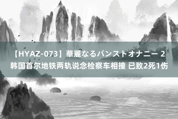 【HYAZ-073】華麗なるパンストオナニー 2 韩国首尔地铁两轨说念检察车相撞 已致2死1伤